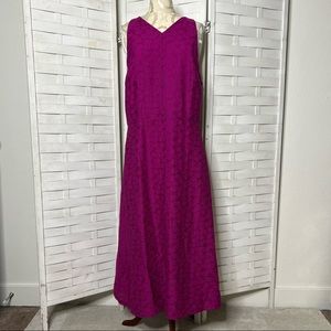 Banana Republic Purple Midi Dress